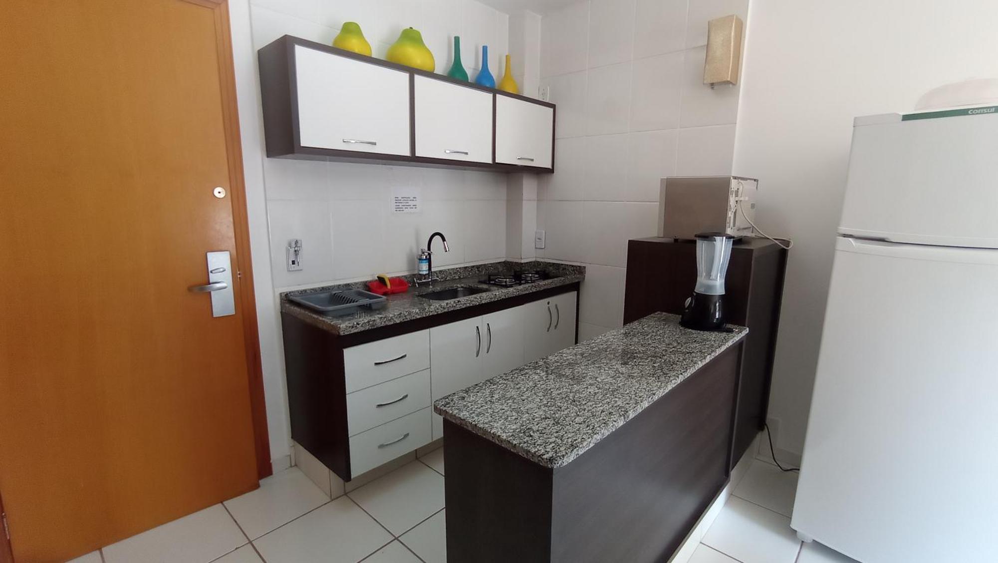 Flat No Pontal Do Lago كلدس نوفاس الغرفة الصورة